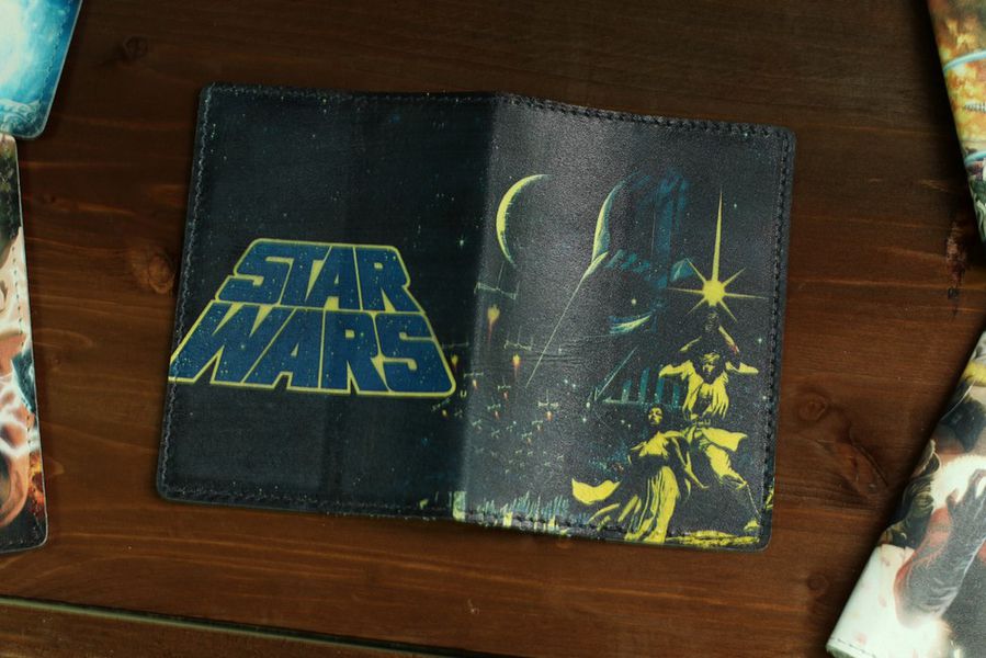 Обложка на паспорт Звездные войны (Star Wars) классика изображение 2