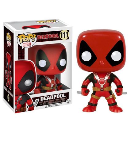 Фигурка-башкотряс Funko POP! Дэдпул с катанами (Deadpool with Two Swords)