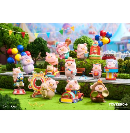 Случайная фигурка Свинка Лулу - LuLu the Piggy LuLuLand Series 6 см лицензия