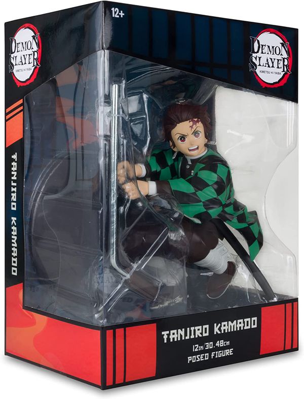 Фигурка Клинок рассекающий демонов - Танджиро Камадо (Demon Slayer Kimetsu no Yaiba) 30 см изображение 6