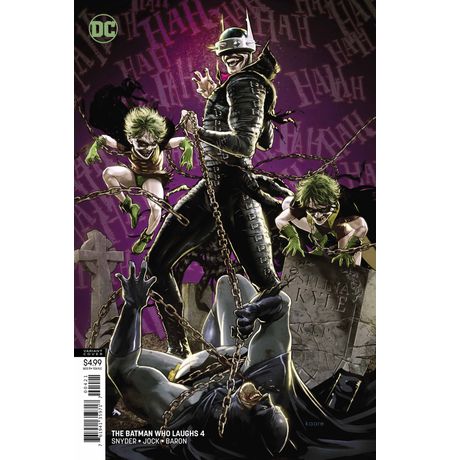 Batman Who Laughs #4 (Альтернативная обложка)