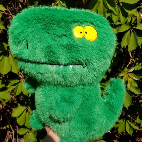 Мягкая игрушка Зелёный динозавр изображение 2