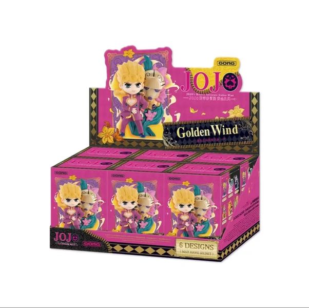 Случайная фигурка POP MART JoJo's Bizarre Adventure Golden Wind 9 см лицензия