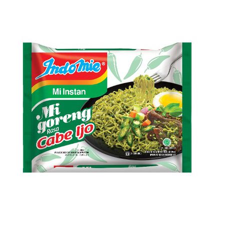 Лапша Indomie с зеленым перцем чили