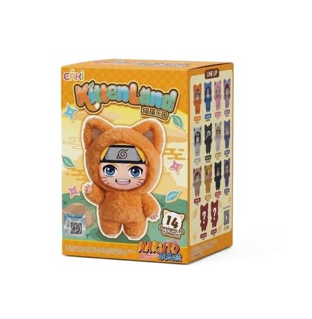 Блайнд-бокс: мягкая игрушка-брелок Naruto EAKI KittenLand, 11 см