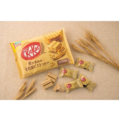 Японский KitKat со злаками, ограниченная серия 130 гр изображение 2