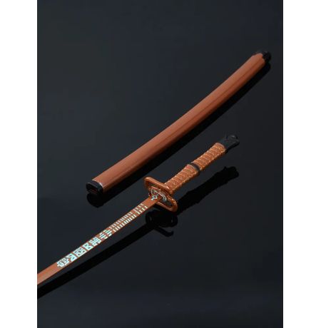 Катана Киберпанк 2077 - Чёрный единорог (Cyberpunk 2077 - Black Unicorn) мини-реплика 25 см изображение 2