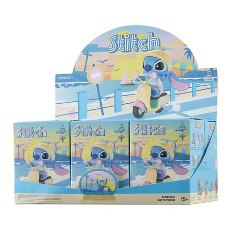 Случайная фигурка MINISO Stitch Trip (Лило и Стич) Лицензия 6-9 см