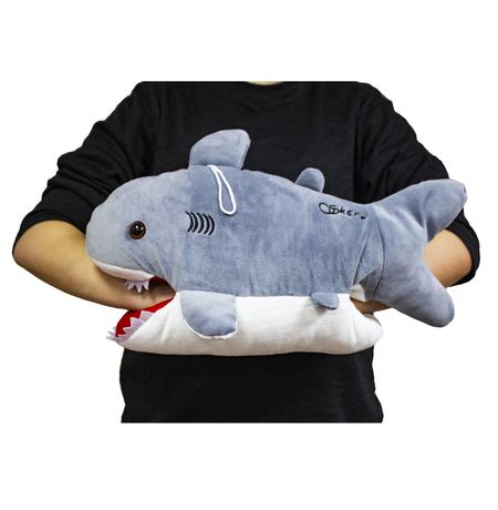 Мягкая игрушка Акула трогательная на руку изображение 2