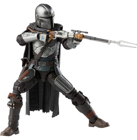 Фигурка Звездные войны - Мандалорец (Star Wars The Mandalorian Beskar Black Series) 16 см лицензия изображение 2