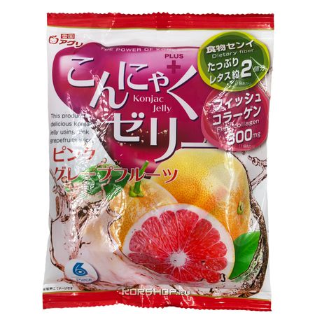 Желе Конняку со вкусом грейпфрута