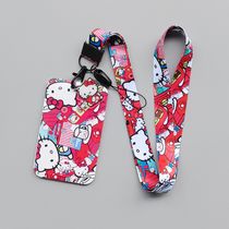 Картхолдер Hello Kitty, пластик 11х6,8 см, 48 см