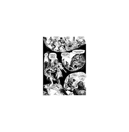 Древние Комиксы. Куча. Рождение монстра (Обложка для комиксшопов) изображение 2