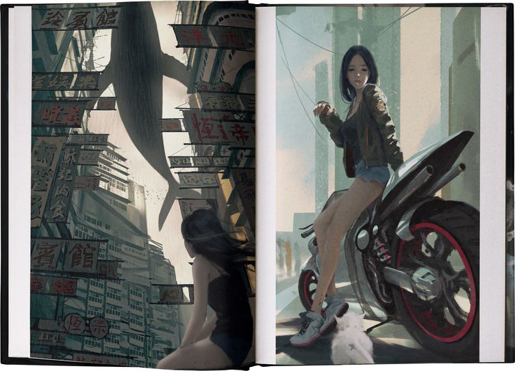 Артбук Призрачный Клинок. Иллюстрации WLOP (GhostBlade) изображение 2