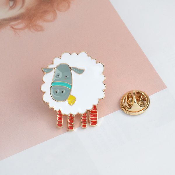 Брошь Овечка изображение 3