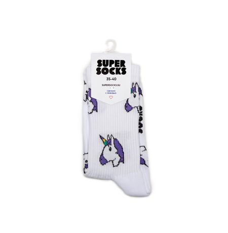 Носки SUPER SOCKS Единороги