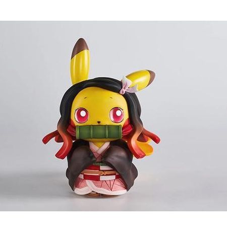 Фигурка Клинок рассекающий демонов Пикачу Незуко (Pikachu Nezuko - Demon Slayer) 13 cм