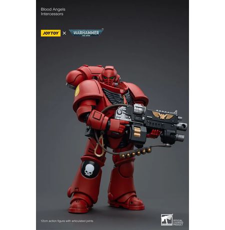 Фигурка Warhammer 40000 - Кровавый Ангел Заступник (Blood Angels Intercessors JOYTOY) 1:18 изображение 7