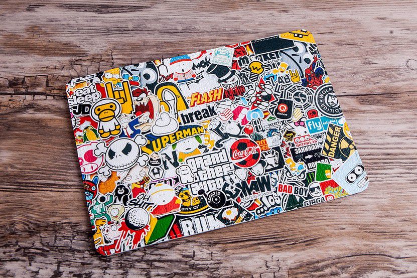 Обложка на паспорт Стикеры - Stickerbomb JDM