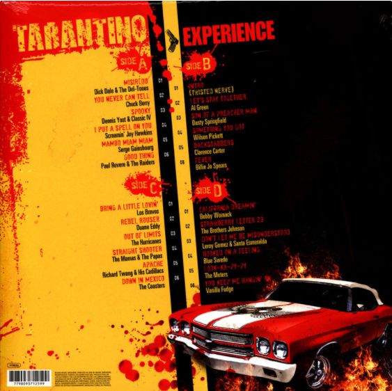 Виниловая пластинка Quentin Tarantino - The Tarantino Experience, (Сolored Vinyl) изображение 2