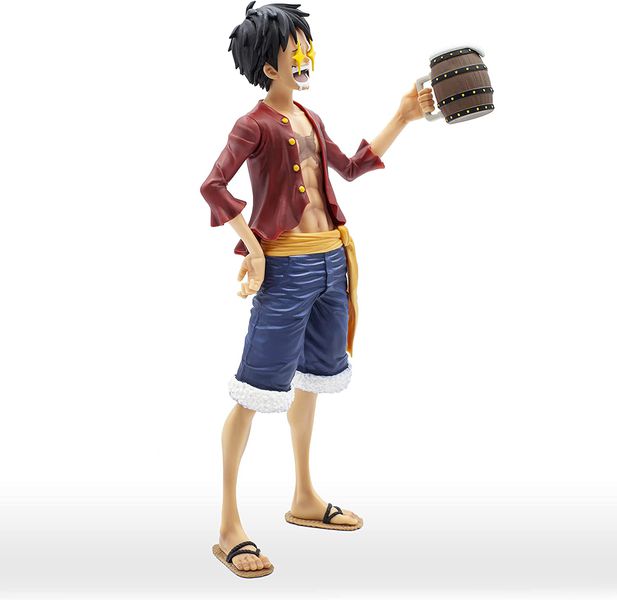 Фигурка One Piece Monkey.D.Luffy (Манки Д. Луффи с доп. аксессуарами) Grandista 27 см изображение 3