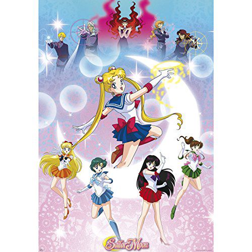 Постер Сейлор Мун (Sailor Moon) 98x68 см