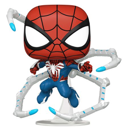 Фигурка Funko POP! Человек-Паук 2 - Питер Паркер (Spider-Man 2 - Peter Parker Advanced Suit 2.0) изображение 2