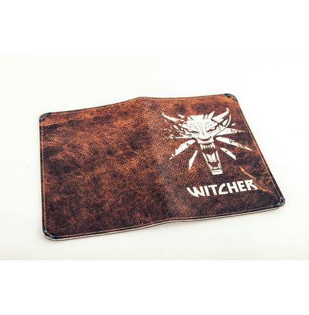 Обложка для паспорта Ведьмак - Школа Волка (Witcher) изображение 2