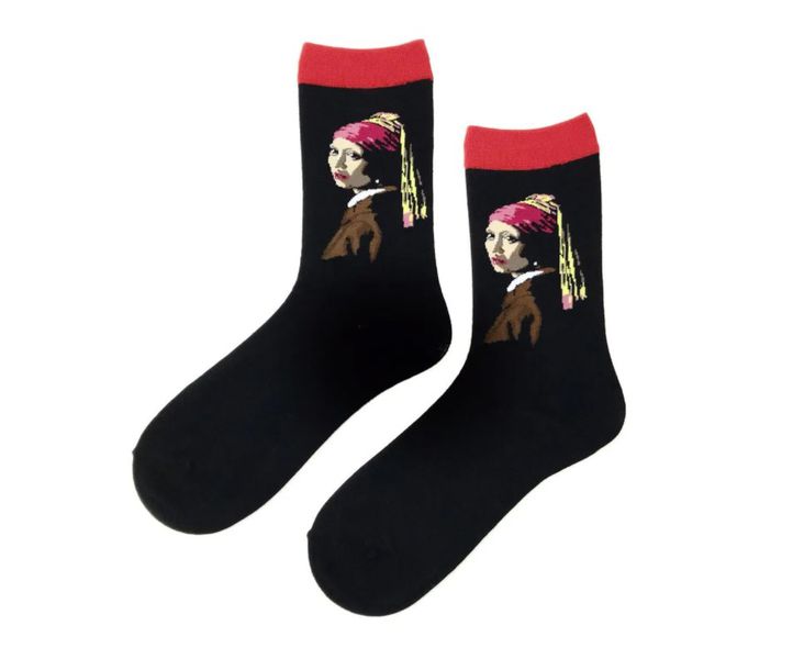 Носки Девушка с жемчужной сережкой