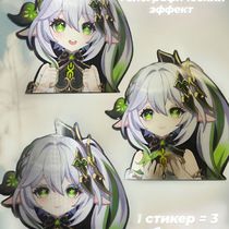 3D стикер Геншин Импакт - Нахида 13 см (Genshin Impact)