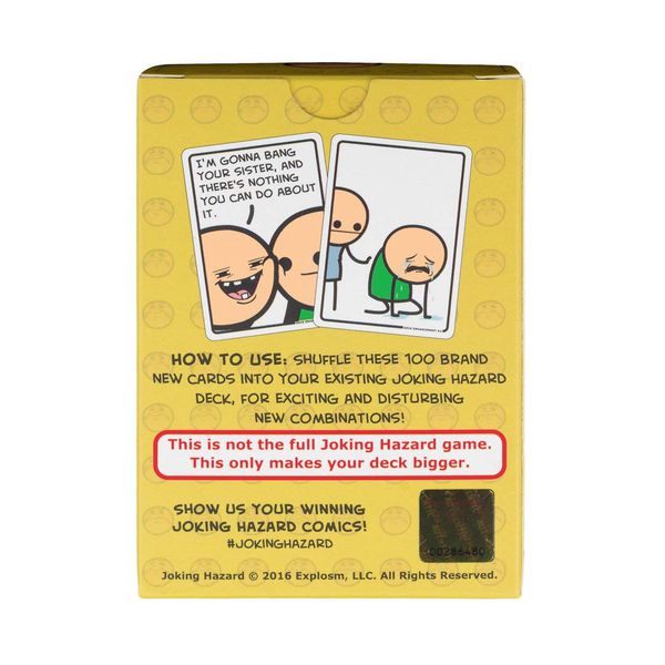Дополнение №2  к игре Joking Hazard (100 карт) изображение 2