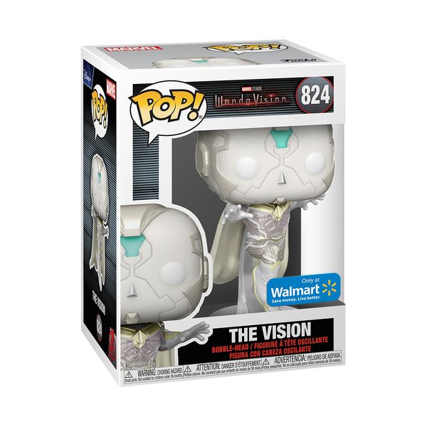 Фигурка Funko POP! Вижн - ВандаВижн, светится в темноте (WandaVision, Эксклюзив Walmart)