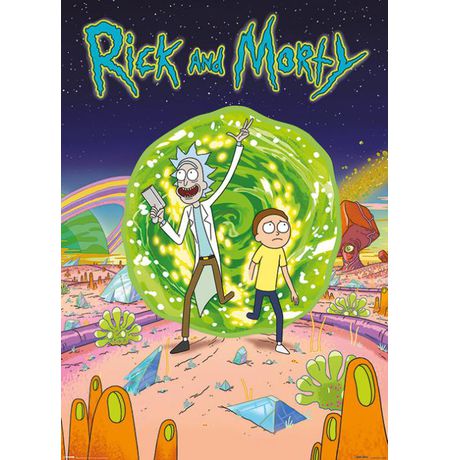 Постер Рик и Морти - Портал (Rick & Morty - Portal)