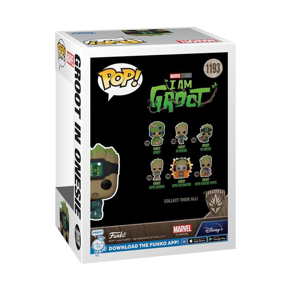 Фигурка Funko POP! Я есть Грут - Грут в комбинезоне читает (I Am Groot - in Onesie with Book) изображение 3