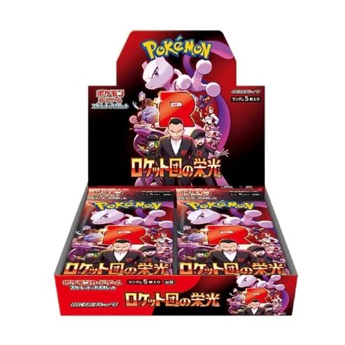 Коллекционные карточки Pokemon - Glory of the Team Rocket (SV10) 5 карт лицензия (на японском)