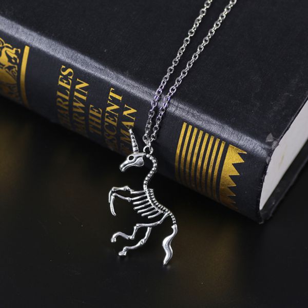 Кулон Единорог, скелет