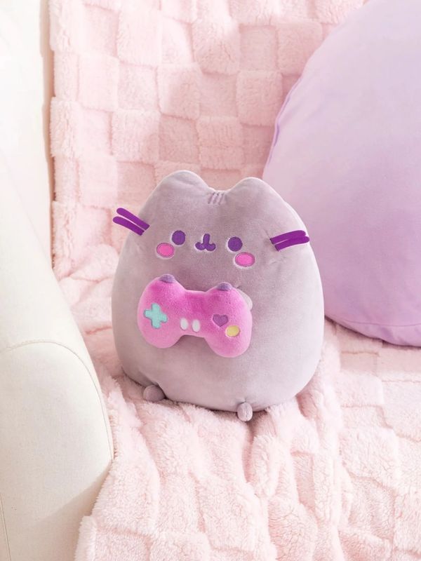 Мягкая игрушка Кот Пушин Геймер с джойстиком (Pusheen Cat) 18 см изображение 2