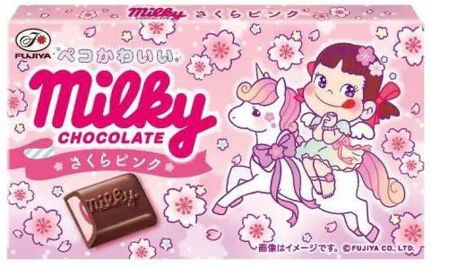 Шоколад Milky Розовая сакура с вишневым джемом изображение 2