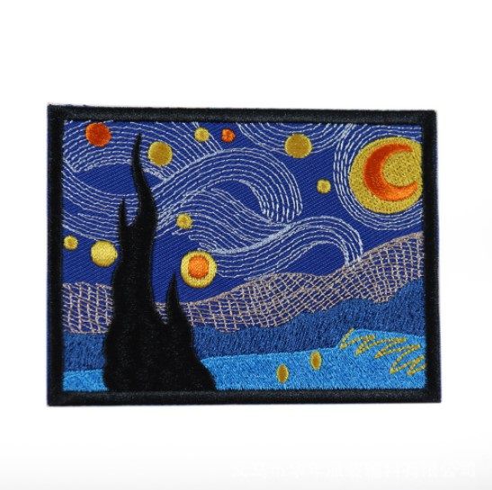 Нашивка Ван Гог - Звездная ночь
