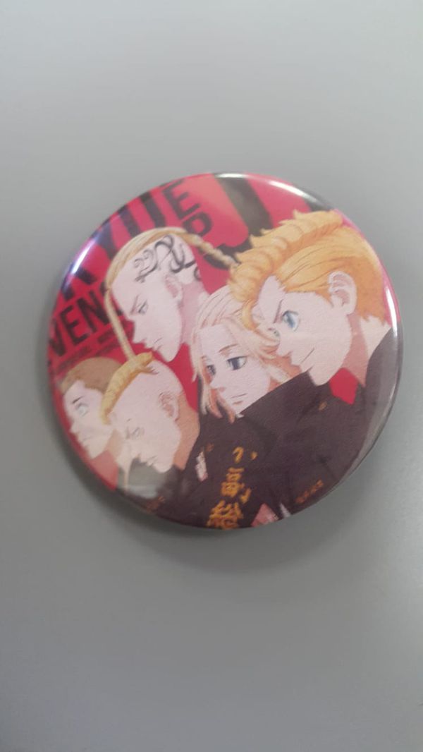 Значок Токийские мстители 4,5 см