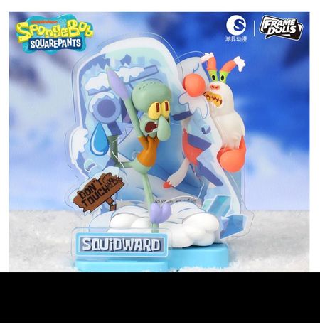 Случайная фигурка SpongeBob SquarePants Journey Moments Series (FrameDolls) Лицензия изображение 3