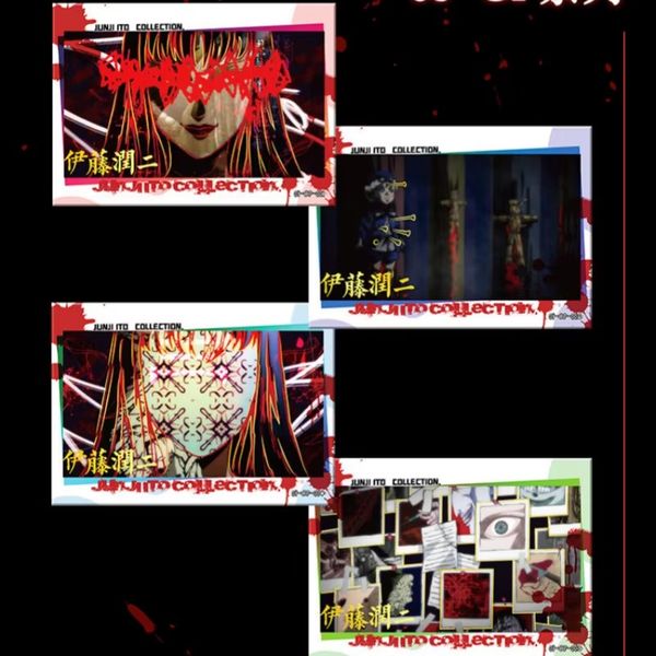 Коллекционные карточки Дзюндзи Ито - Тир 4 - 2 штуки в бустере (Junji Ito) изображение 5