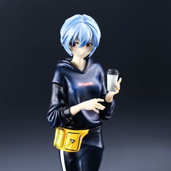 Фигурка Евангелион - Рей Аянами с кофе (Evangelion - Rei Ayanami) изображение 5