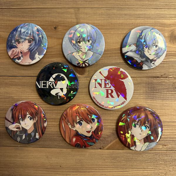 Значок Евангелион (Evangelion) #5 6 см в ассортименте
