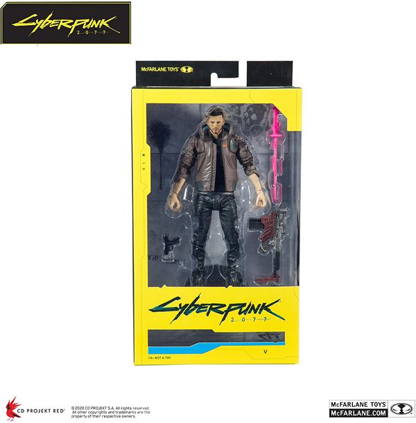 Фигурка Cyberpunk 2077 - V Male (Киберпанк 2077) 18 см изображение 4