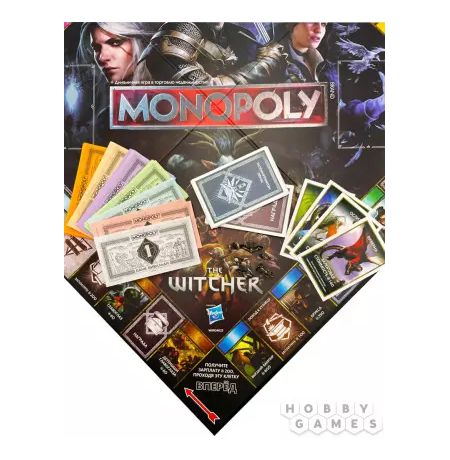 Настольная игра Монополия: Ведьмак изображение 2