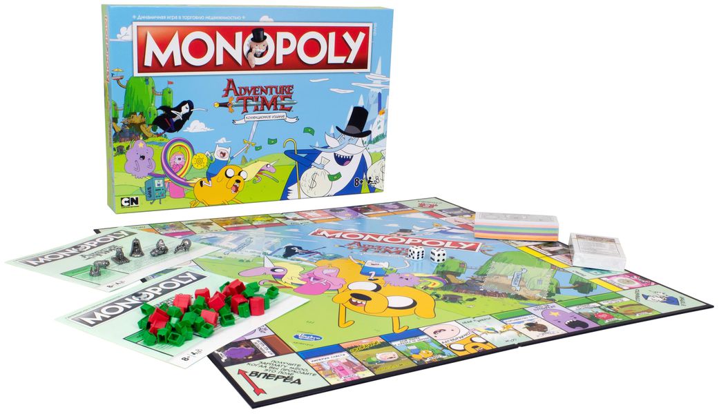 Настольная игра Монополия Время Приключений (Adventure Time Monopoly) изображение 2