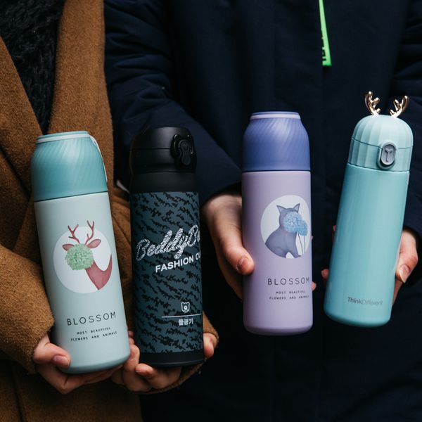 Термос Олень, рога изображение 2