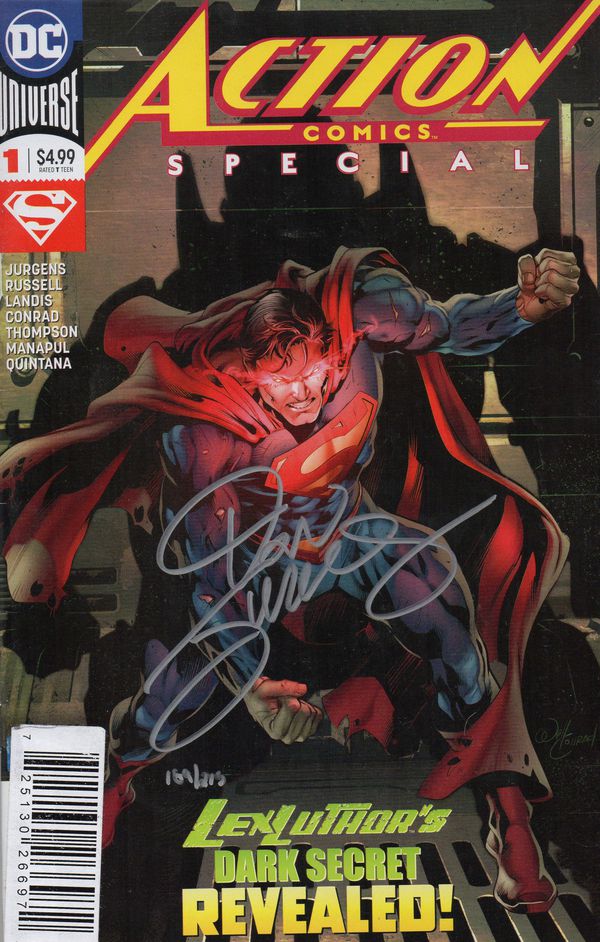 Action Comics Special #1 с автографом Dan Jurgens