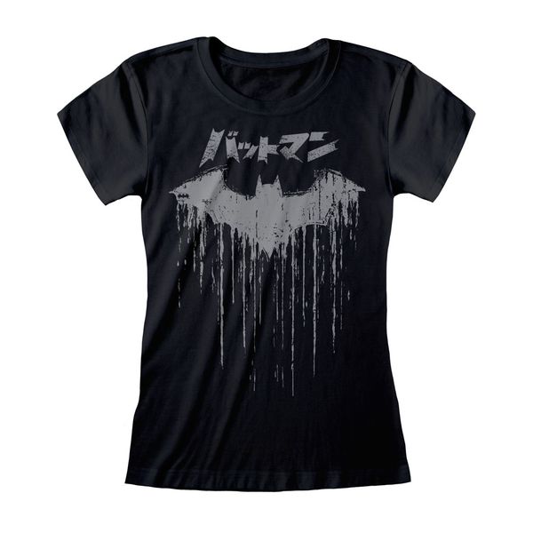 Футболка Бэтмен Японский лого (Batman) S жен